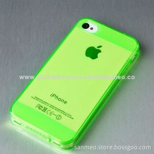 TPU Case for iPhone, Ultra-thin Perfect Fit, High-permeability/High-toughness, Strong Elasticity